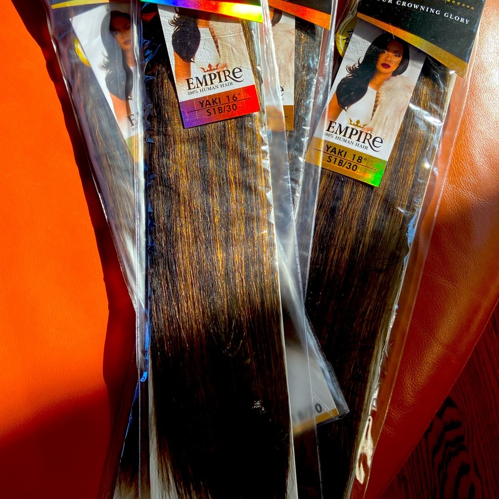 Empire 100% Human Hair Bundles Premium